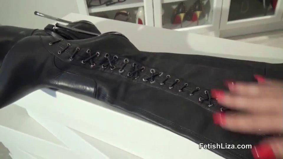 free video 26 FetishLiza - Fitting My Casadei Boot Collection Part1 | fetish | pov fetish domina