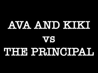 free porn video 3 evil femdom fetish porn | Ava and Kiki vs The Principal Pt 5 | spanking101thevideos-0