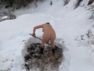 Bondage Life – Snow Shoveling – Rachel Greyhound - Bondagelife-8