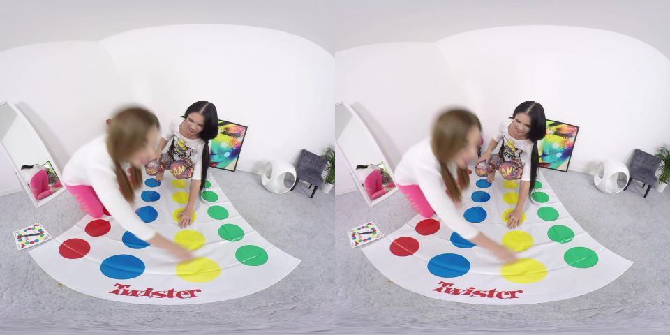 Hotties Play Strip  Twister