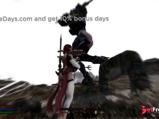 [GetFreeDays.com] Two Giantess have fun in the Kingdom - Skyrim Giantess Sex Leak April 2023-8