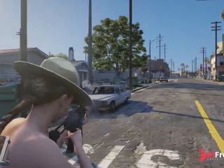 [GetFreeDays.com] GTA V Nude Mod Installed Game Play Part 21 GTA 5 Missions Story Mode Sex Stream October 2022-3