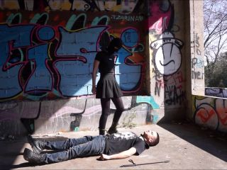 AESTHETIC TEEN Trample, Kick, Slap And Spits Her Slave-5