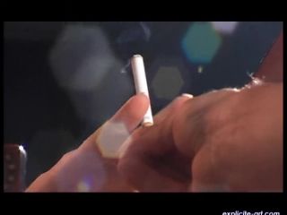 Smoking fetish solo Bulle-7