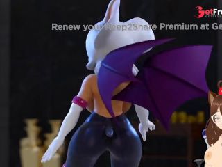 [GetFreeDays.com] Rough the Bat invites me to receive some nice tits on my cock boobjob 3D Furry animation - Jazziuu Adult Film July 2023-1