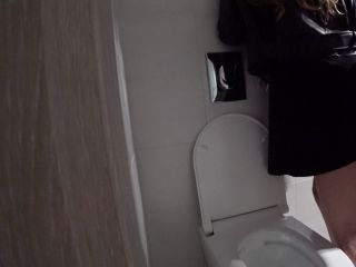 Risky Blowjob In Shopping Center Toilet 1080p-1