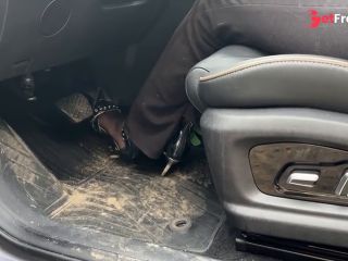 [GetFreeDays.com] A girl in high-heeled shoes likes to listen to the sound of the engine and press the pedals with her Porn Clip March 2023-6