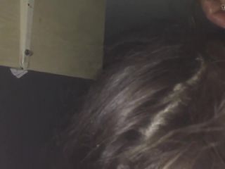 Amateur girlfriend blowjob - cum inside mouth then spitting sperm on b ...-1