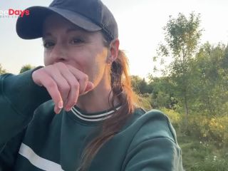 [GetFreeDays.com] Risky Trail Walk With My Lush  Public Orgasm  Remote Vibrator Sex Clip February 2023-9