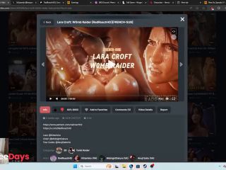 [GetFreeDays.com] Lara Croft gets more dick than she can handle Porn Video June 2023-9