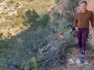  Stella Sedona  Girl Gets Caught By Climbers While Getting A Dangerous Facial PornHub-1