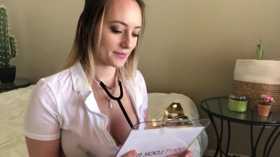 Movie title Asmr nurse, asian smoking fetish on femdom porn 