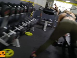 Crushed On My Fitness Colleague So We Had Sex In The Gym Restroom  Wet Kelly 1080p-2