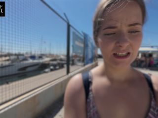 Hermione Potter - A boat, a facial, and a cumwalk on the balcony. Everyone can see me. Adult VLOG! 1080P - Cum walk-6