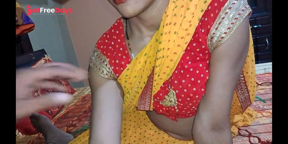 [GetFreeDays.com] Slim Desi Bhabhi Blowjob and Fucked Hard by his Devar in Hindi Sex Video May 2023