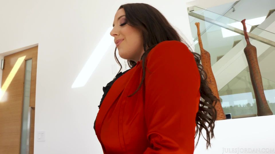 Angela White - Natural National Treasure Angela White Means Business - JulesJordan (FullHD 2021)