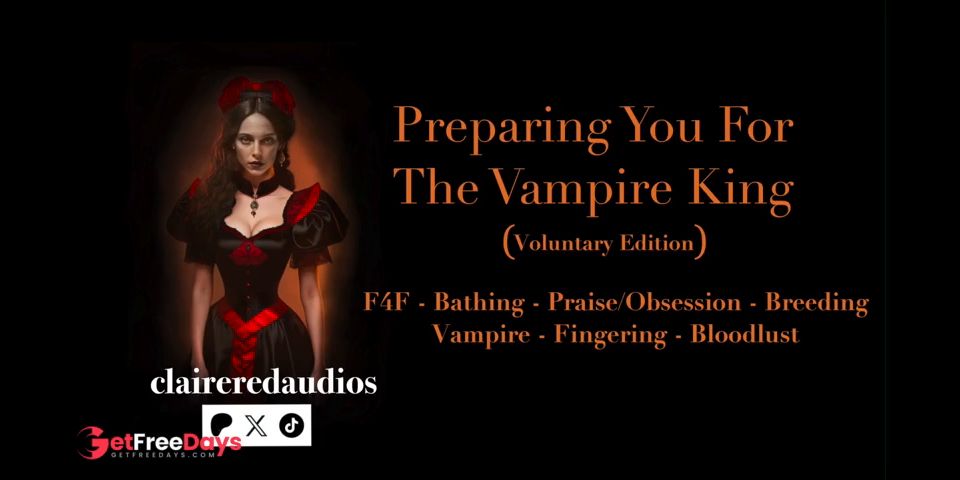 [GetFreeDays.com]  F4F  - Preparing You For The Vampire King -  Lesbian Erotic Audio  Adult Stream July 2023