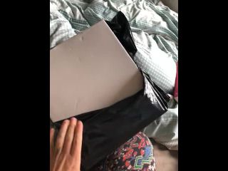 Fetish Nikki Fetishnikki - opening my latest parcel from my slave face he does spoil his goddess rotten 30-07-2018-2