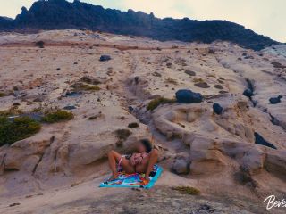 Shameless MILF On Vacation Masturbates On A Public Beach Then Gets Fuck-1