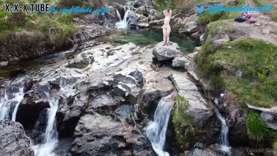  Goodegirl75  fetish Pov Fucking A Random Hitchhiker In A Public Waterfall In The Mountains Hannah Goode