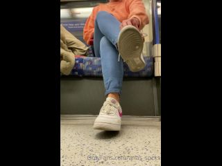 porn video 5 anas socks 12-04-2021-2081198706-You know how much I love to show off my sweaty socks in a public transport after a long da | anas socks | feet porn lesbian milf foot fetish-1