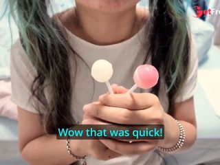 [GetFreeDays.com] Blindfolded japanese step-sister tricked to suck cock in a game of Guess the taste with lollipops Adult Stream April 2023-0