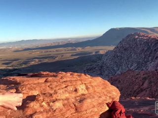 Outdoor Fucking, Sucking And Smoking In Red Rock Canyon Mountains 1080p-8