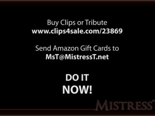 Mistress T - Mean Fin Dom - March 12, 2018 - Femdom-8