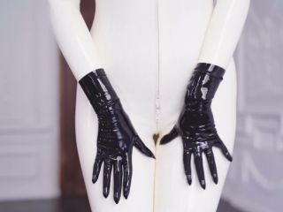 free porn clip 32 Miss Ellie Mouse – Sexy Sounds of White Latex Catsuit | latex | bdsm porn kigurumi fetish-1