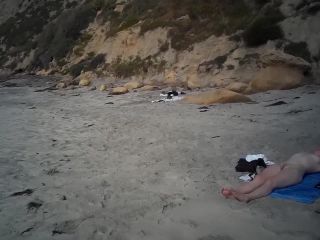 Two nudist friends recorded on scarce naked beach-6