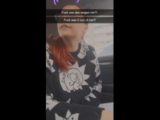 Snapchat Hoe Public Car Masturbation-5