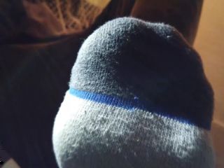 Rei&#039;s Sexy Double Layer Sock Strip Show - [Feet porn]-1