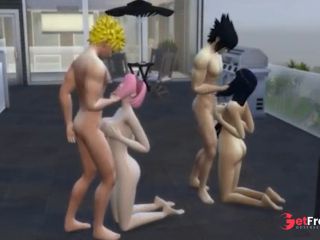 [GetFreeDays.com] Wife Swap, Naruto Uzumaki and Sasuke Uchiha share their wives on a day off Sex Clip January 2023-5