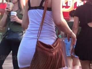 CandidCreeps 884 Dress Too Short in Public Ass Hanging Out Bo-9