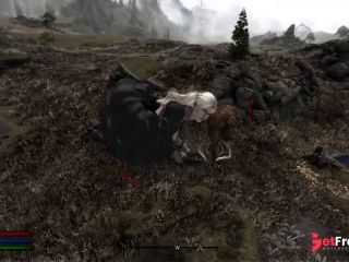 [GetFreeDays.com] Hot Blonde Giantess grows ever larger - Skyrim Giantess Sex Stream January 2023-4