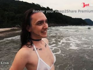 [GetFreeDays.com] Tirando o Micro Bikini Transparente na Prainha Branca - SPBrasil Sex Film February 2023-6