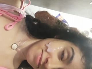 Risky Public Sex Upskirt No Panties At The Mall, Facial And Cumwalk 720p-6