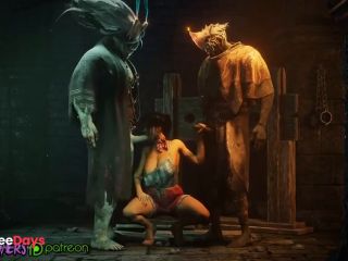 [GetFreeDays.com] Jane, Oni and Wraith in a juicy Threesome Dead by Daylight Adult Film November 2022-5