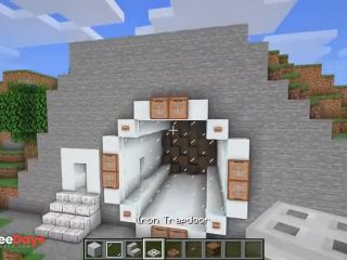 [GetFreeDays.com] How to build a Modern Cave House in Minecraft Adult Clip April 2023-4