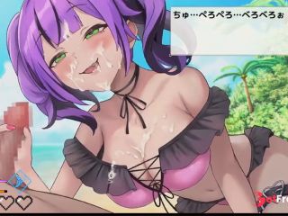 [GetFreeDays.com] 02 Hentai Game Isekai Beach.2D An animation of a handjob on an outdoor beach. Adult Stream November 2022-4