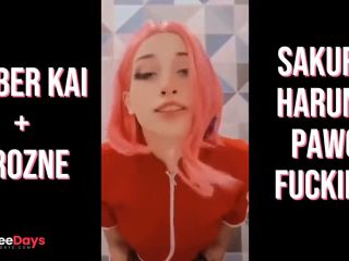 [GetFreeDays.com] SAKURA FROM NARUTO COSPLAY FUCKING Cut Version ft. Amber Kai Sex Leak January 2023-0