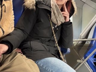 Quick Saw With Cum In Mouth Between Train Seats 1080p-4