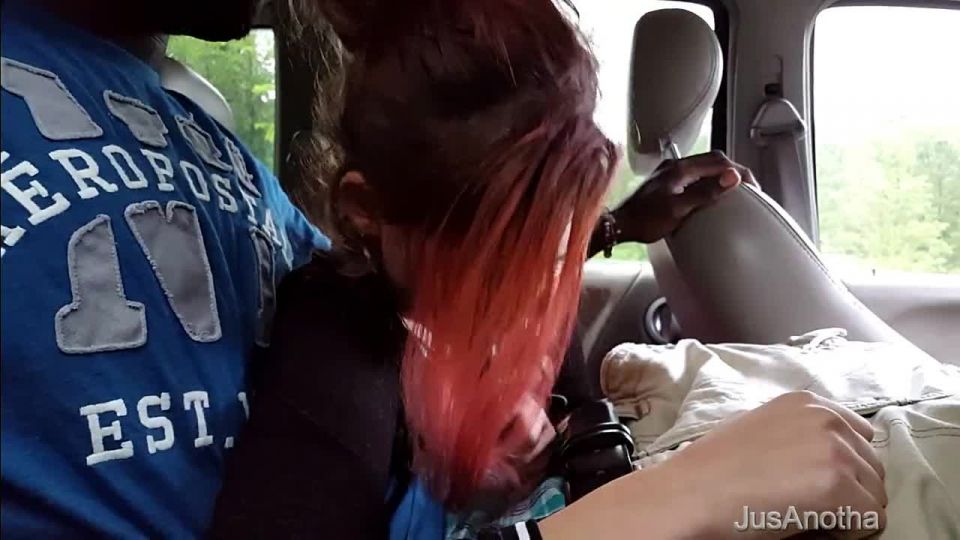 Whg 369973 02294 Red Head In The Car Sucking Bbc