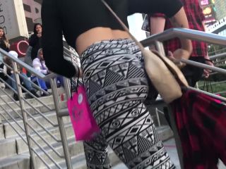 CandidCreeps 782 Leggings Bouncy Ass Candid Public Promo Girl-9