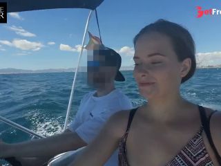 [GetFreeDays.com] A boat, a facial, and a cumwalk on the balcony. Everyone can see me. Adult VLOG Porn Leak March 2023-5
