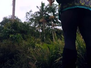 SecretCrush - Flashing In Public Park Turns Into Risky Glass Anal Toy ...-1