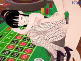 [GetFreeDays.com] Chi-Chi and I have intense sex in the casino. - Dragon Ball Hentai Porn Stream December 2022-4