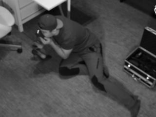 Creepy Handyman Caught At Sniffing Her Smelly Shoes! (Foot Smelling, Fo-3