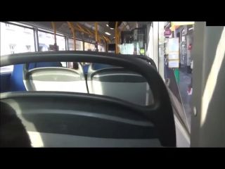 Total slut in the bus public -4
