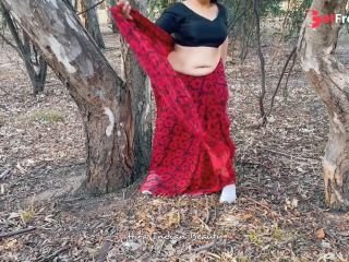 [GetFreeDays.com] Horny Indian Housewife Cheating with Friend - Giving Deep Throat in Outdoor - Saree Sex Porn Film January 2023-0